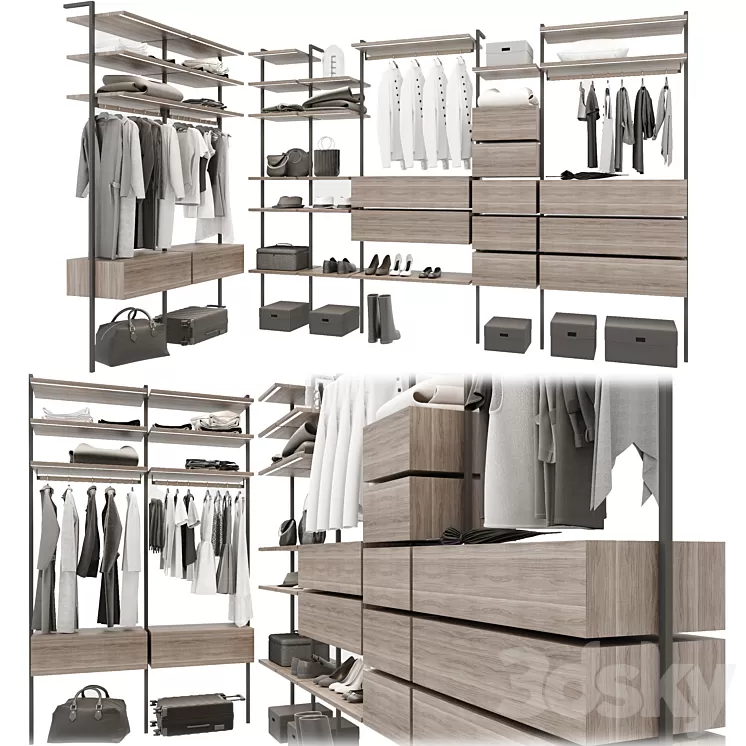 Wardrobe 3D Model Wardrobe 3D Model