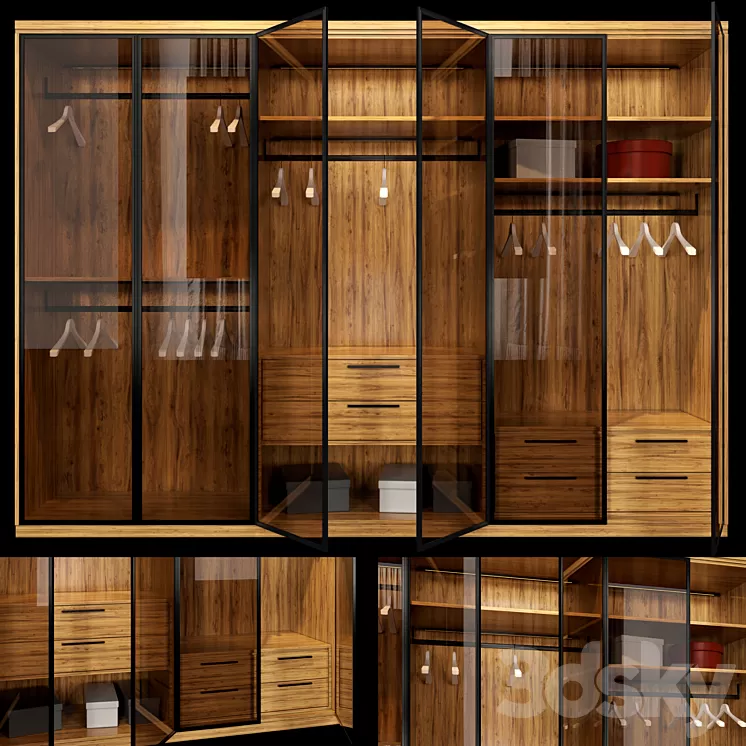 Wardrobe 3D Model