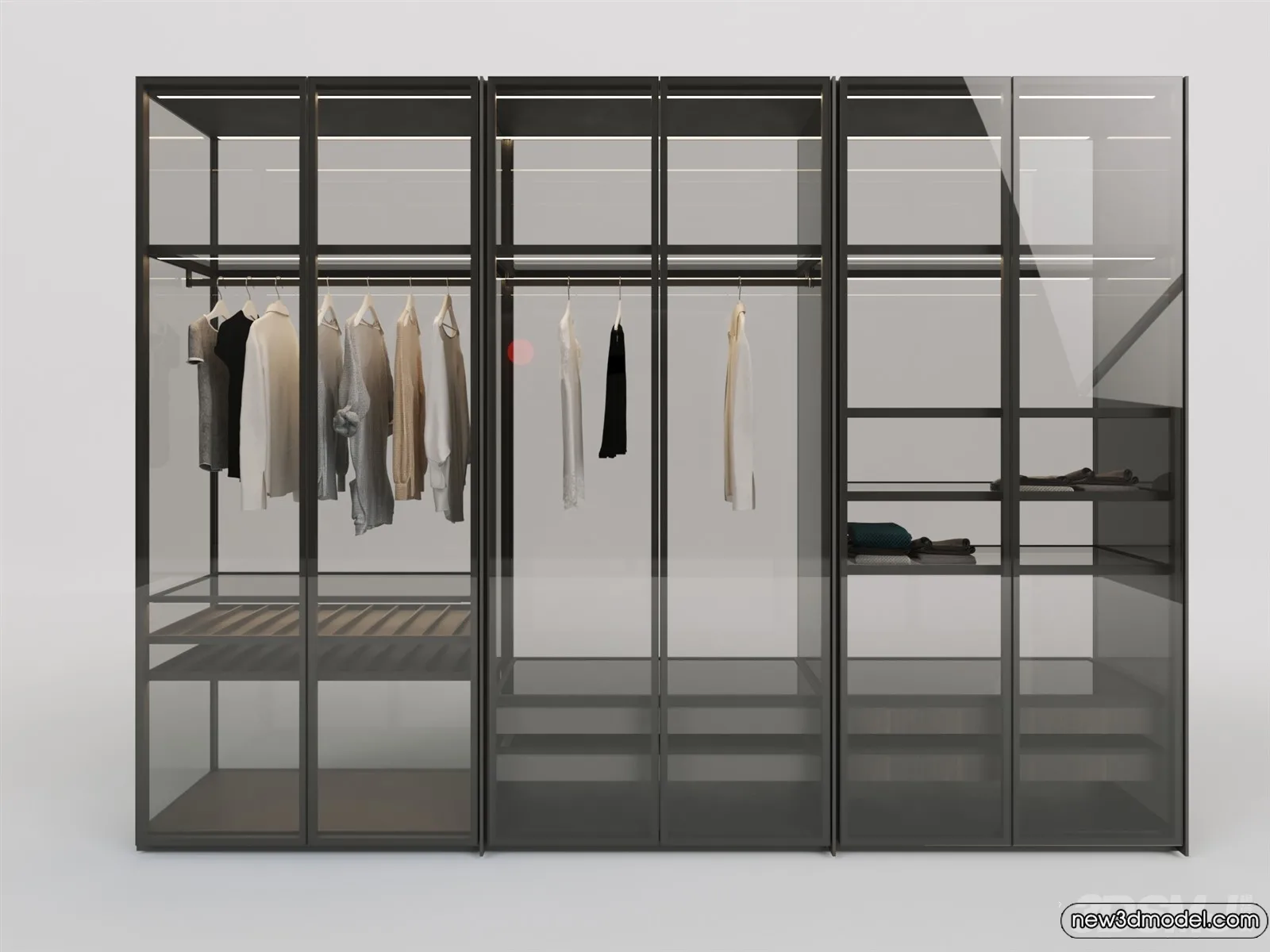 Wardrobe 3D Models – 3D Furniture for Interior Design – 002 Wardrobe 3D Models – 3D Furniture for Interior Design – 002
