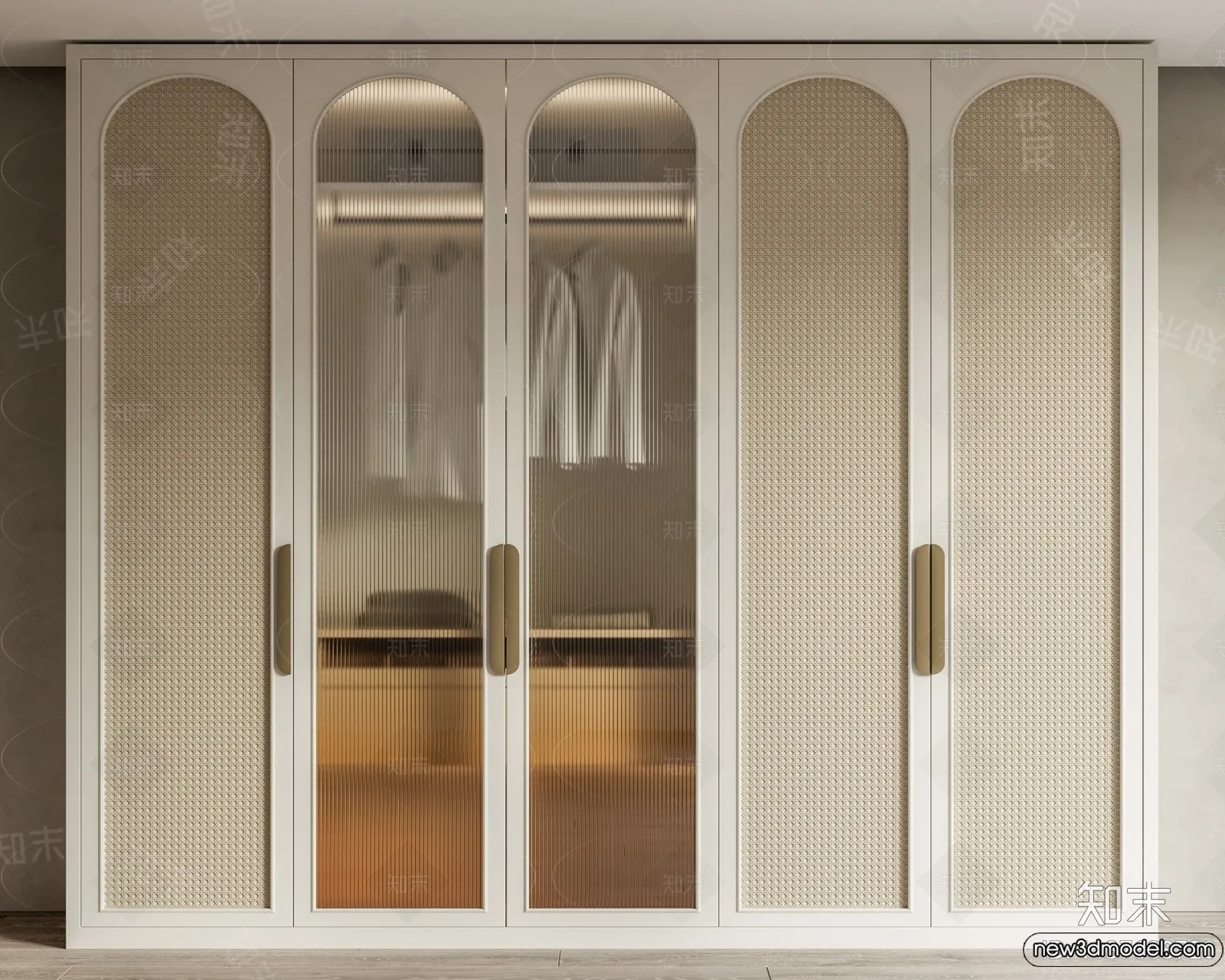 Wardrobe 3D Models – 3D Furniture for Interior Design – 009 Wardrobe 3D Models – 3D Furniture for Interior Design – 009
