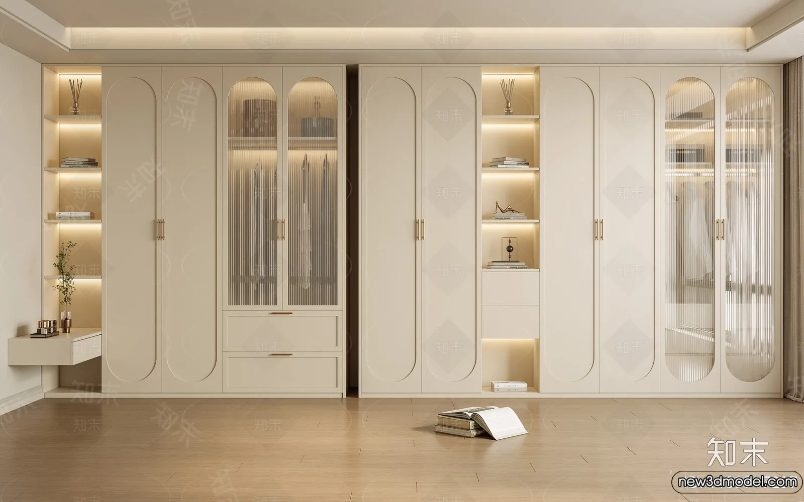 Wardrobe 3D Models – 3D Furniture for Interior Design – 015 Wardrobe 3D Models – 3D Furniture for Interior Design – 015