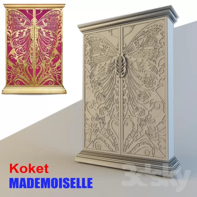 3DSKY MODELS – WARDROBE – CABINETS – 139