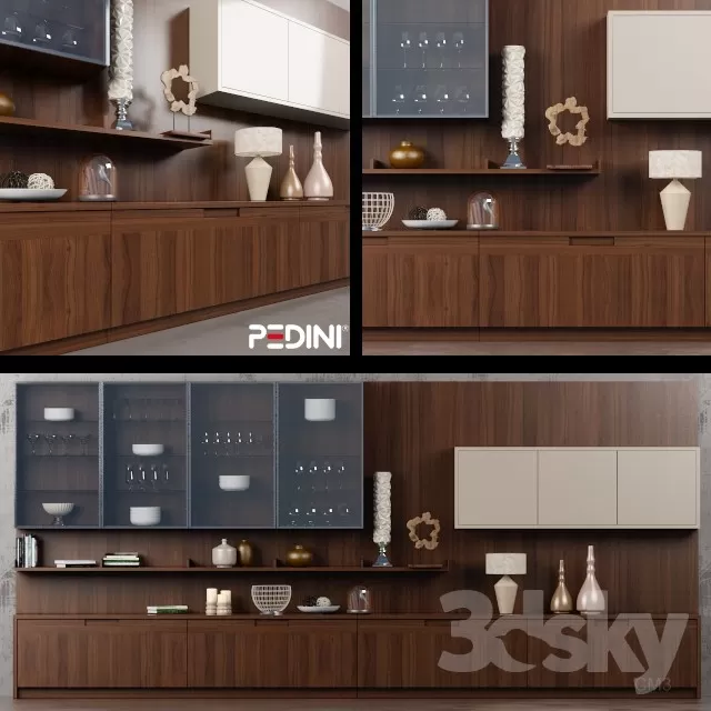 3DSKY MODELS – WARDROBE – CABINETS – 018 3DSKY MODELS – WARDROBE – CABINETS – 018