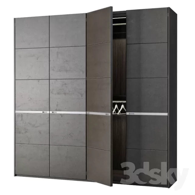 3DSKY MODELS – WARDROBE – CABINETS – 180