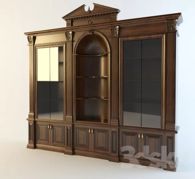 3DSKY MODELS – WARDROBE – CABINETS – 069