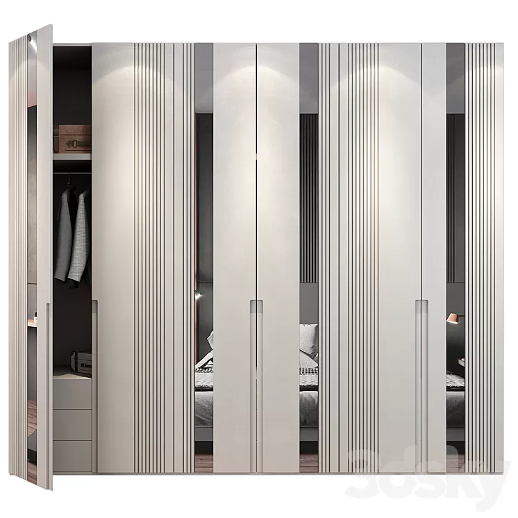 Wardrobe | 77 3D Model Free Download