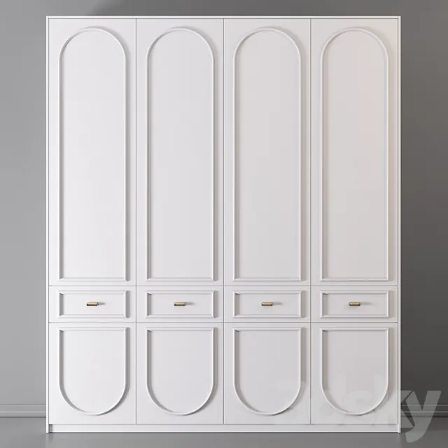 Wardrobe 89 3D Model Wardrobe 89 3D Model