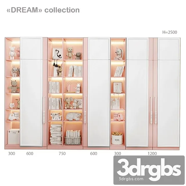 Wardrobe Arbuzov Studio dream collection Wardrobe