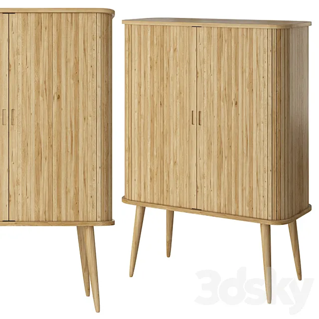 Wardrobe barbier 3D Model Wardrobe barbier 3D Model