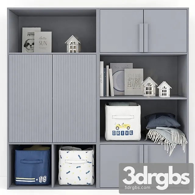 Wardrobe Children&_22_5 3D Model Download