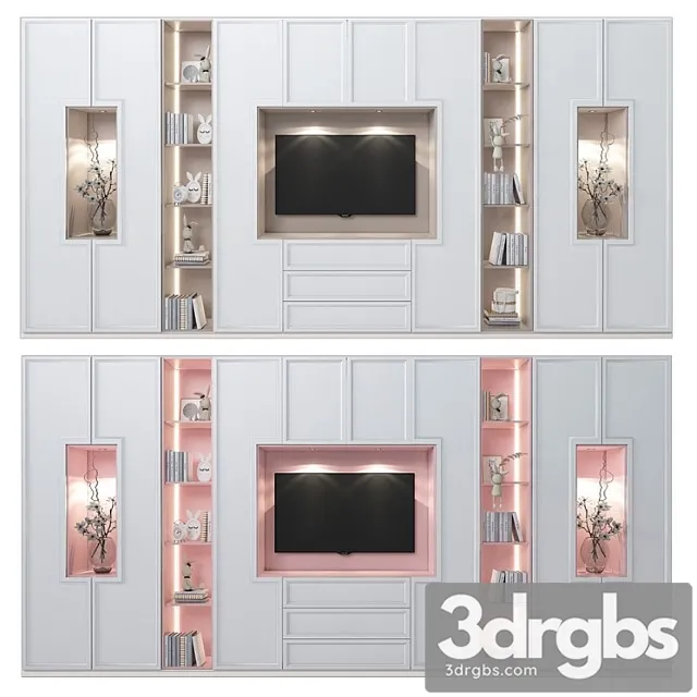 Wardrobe Children&_4 3D Model Download