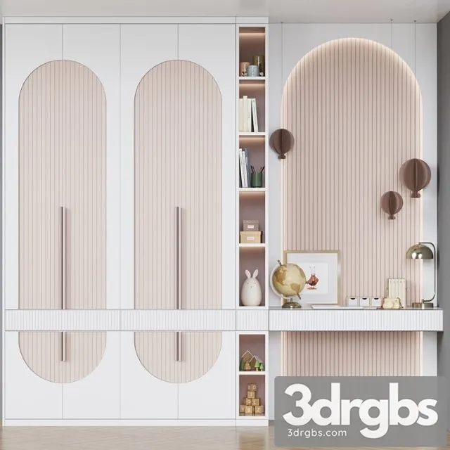 Wardrobe Childroom Decor 07 Wardrobe Childroom Decor 07