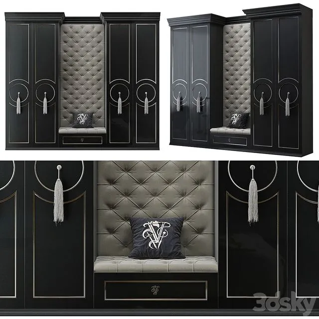 Wardrobe Classic Visionnaire 3D Model