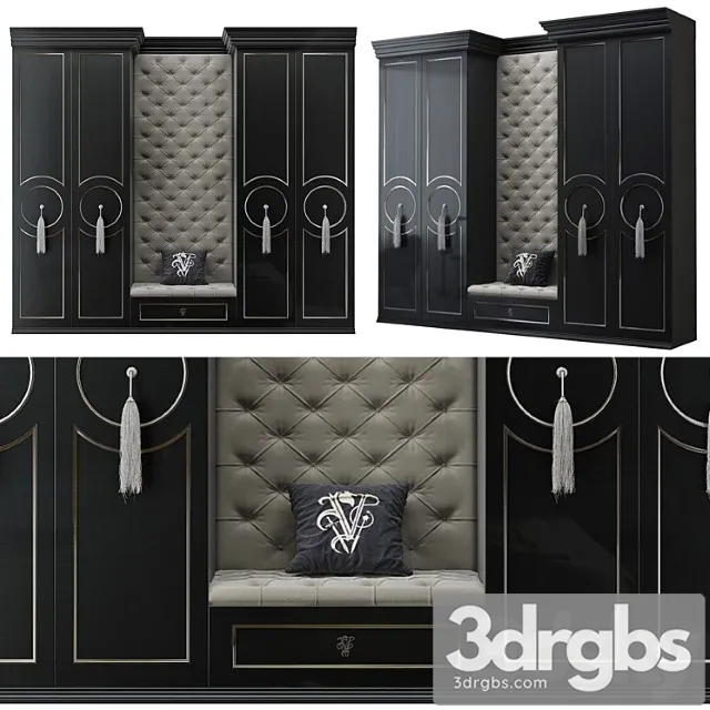 Wardrobe classic visionnaire 3D Model Download