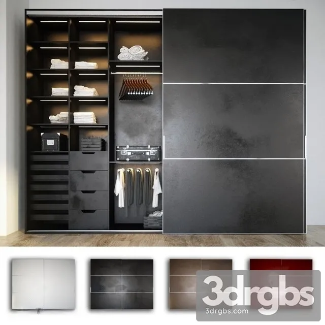 Wardrobe Clothes 11 3D Model Download