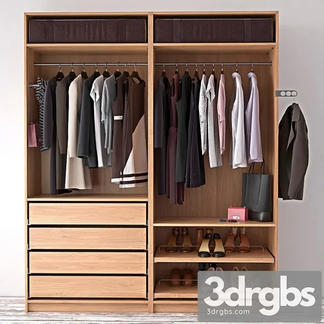 Wardrobe clothes 3D Model Download