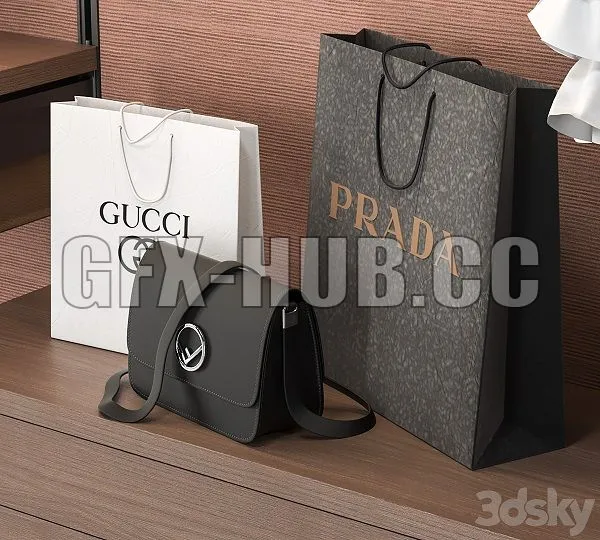 Wardrobe Dress Bold Rimadesio P2 3D Model