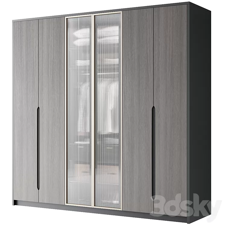 Wardrobe №14 3D Model Wardrobe №14 3D Model