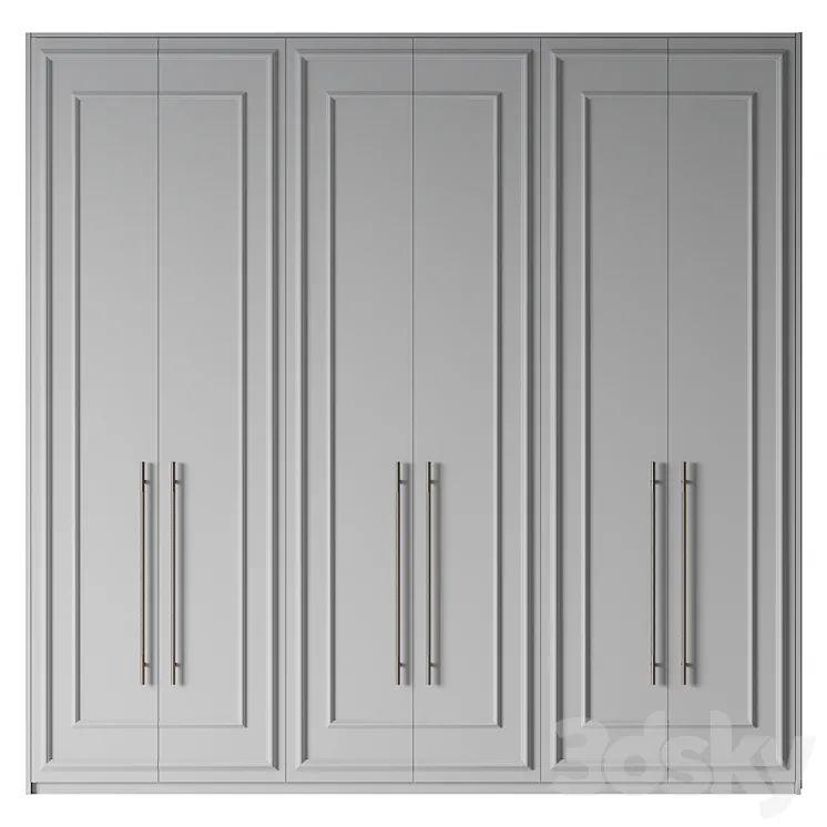 Wardrobe №19 3D Model Free Download