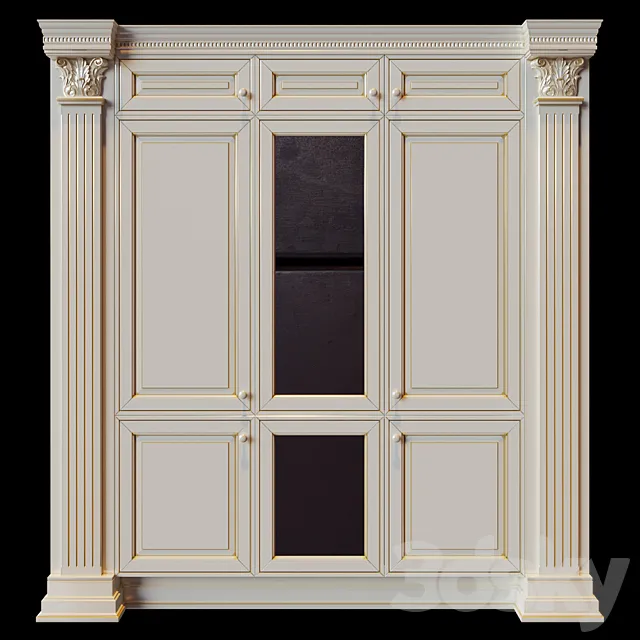 wardrobe Elisaveta. Giulia Novars 3DModel