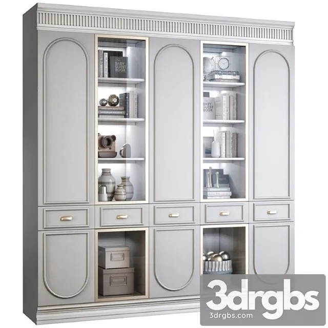 Wardrobe For Childrens 4 3D Model Download