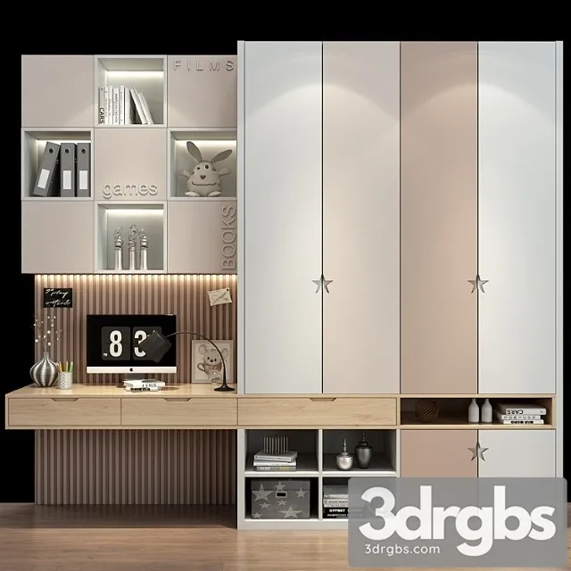 Wardrobe Furniture for a children 0415 Wardrobe Furniture for a children 0415