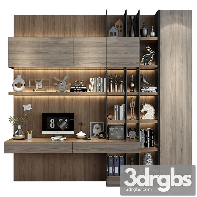 Wardrobe Furniture for children 0587 3D Model Download