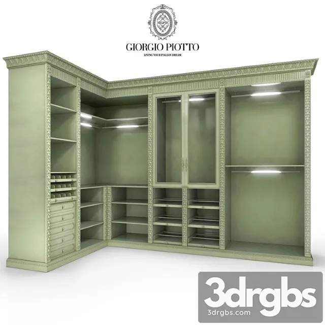 Wardrobe giorgio piotto 3D Model Download