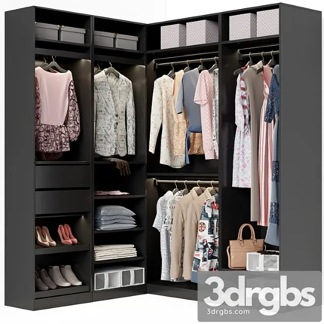 Wardrobe ikea pax corner Wardrobe ikea pax corner