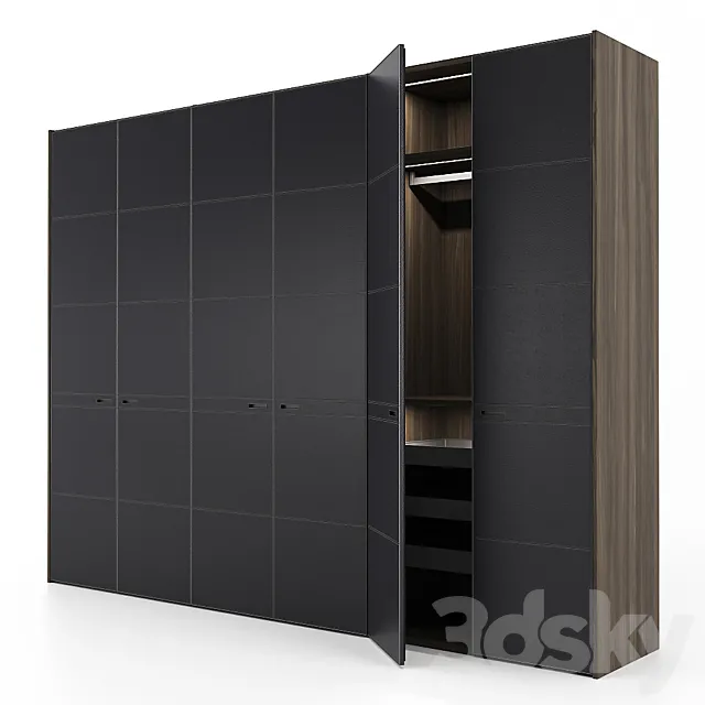 Wardrobe MisuraEmme LONDON 3D Model