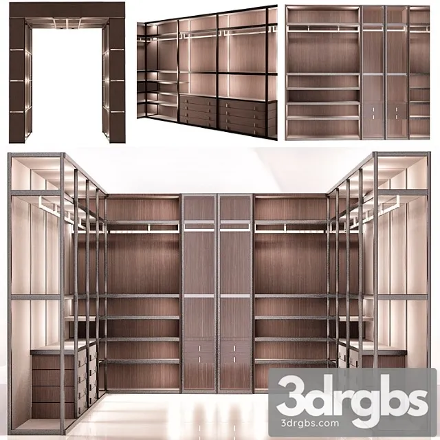 Wardrobe misuraemme palo alto 3D Model Download