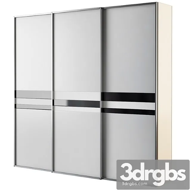 Wardrobe modern 10 3D Model Download