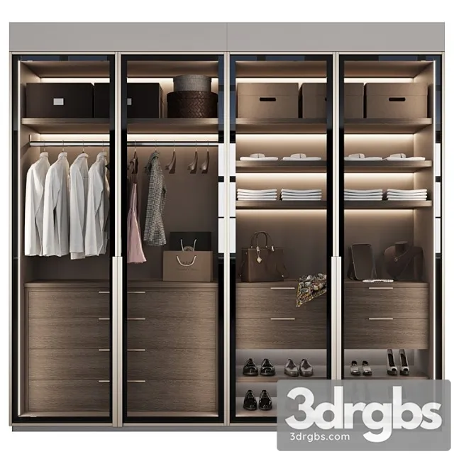 Wardrobe No 3 3D Model Download