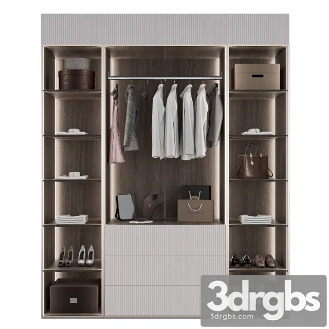 Wardrobe No 5 3D Model Download