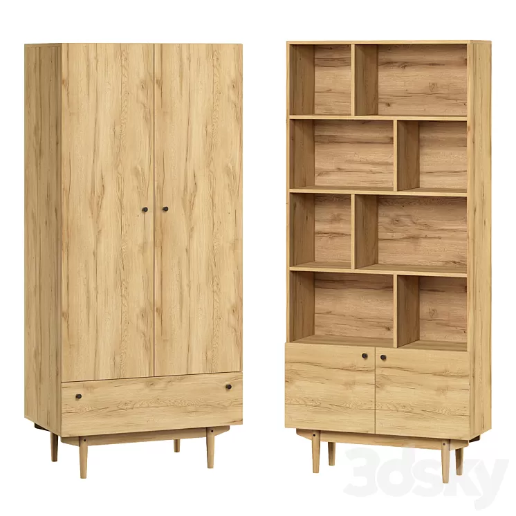 wardrobe ORLAND 3D Model Free Download