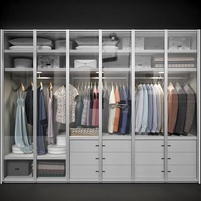 Wardrobe Poliform Ego 3D Model