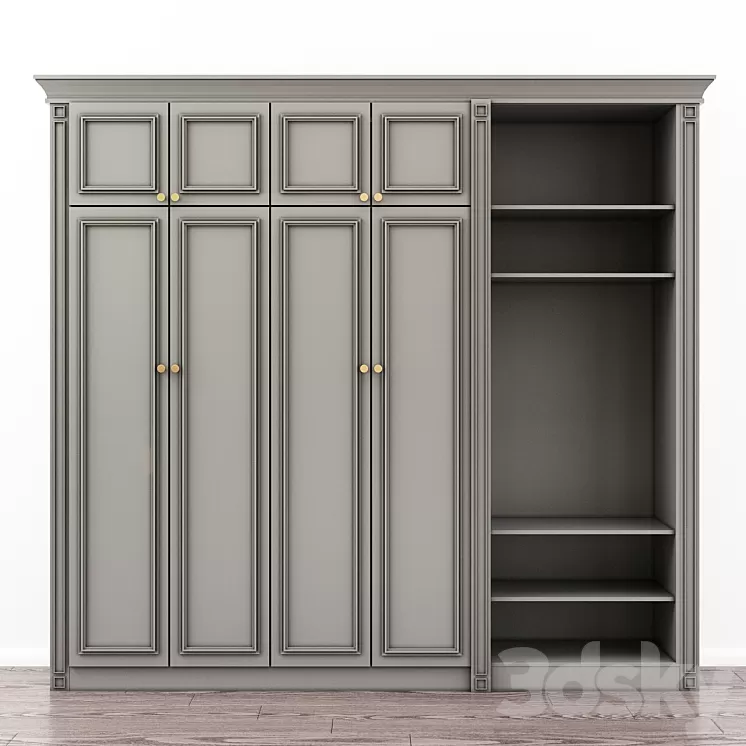Wardrobe Premium PRO No. 13 3D Model Wardrobe Premium PRO No. 13 3D Model