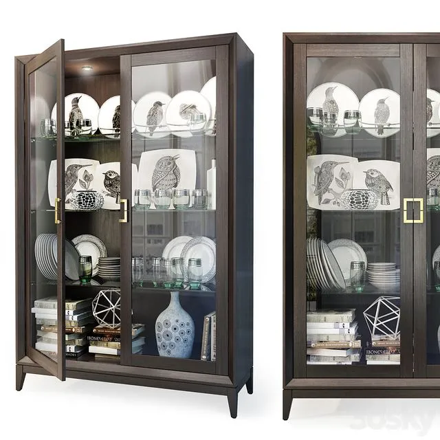 Wardrobe showcase Club. Cabinet by Tosconova 3D Model