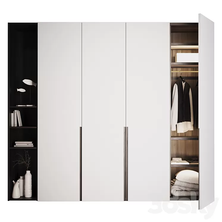 Wardrobe Silenia 3D Model Free Download