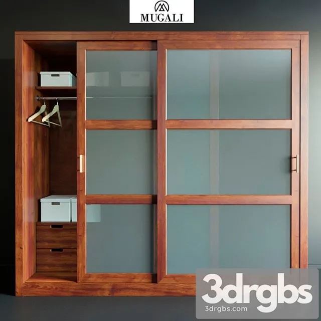 Wardrobe wardrobe mugali vulcano 3D Model Download