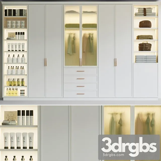 Wardrobe – wardrobe with clothes Wardrobe – wardrobe with clothes