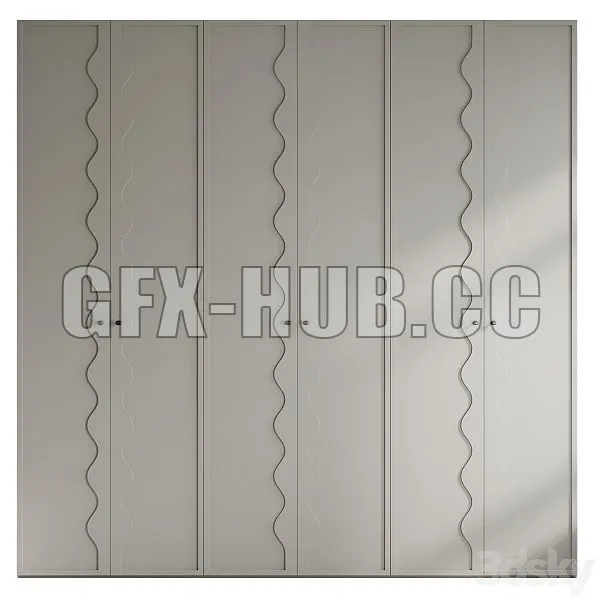 Wardrobe Wave 3D Model