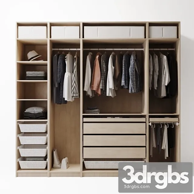 Wardrobe4 3D Model Download