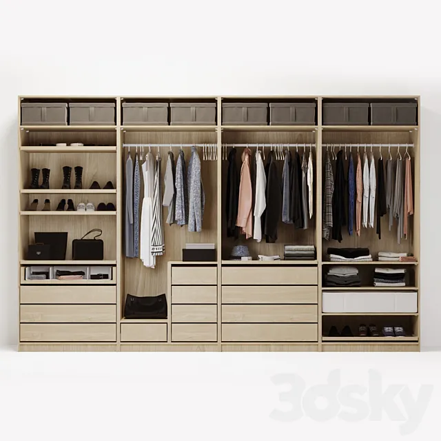 wardrobe5 3D Model wardrobe5 3D Model