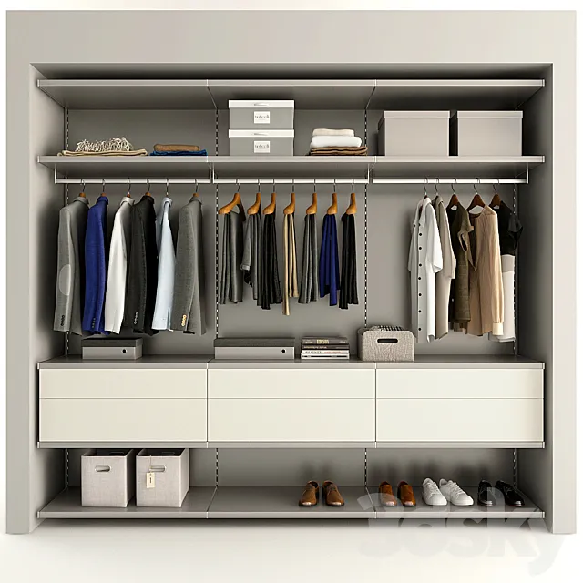 Wardrobe_M_10 3D Model