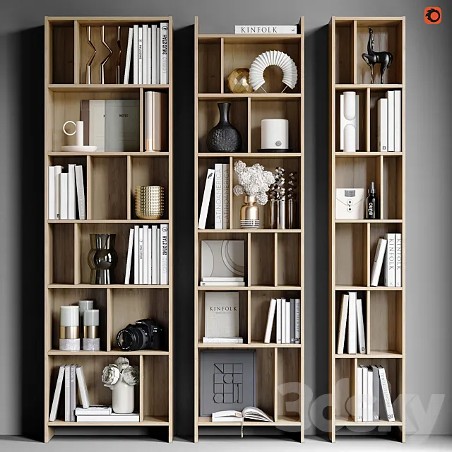 Wardrobes BOLIA House Bookcases 3D Model Wardrobes BOLIA House Bookcases 3D Model