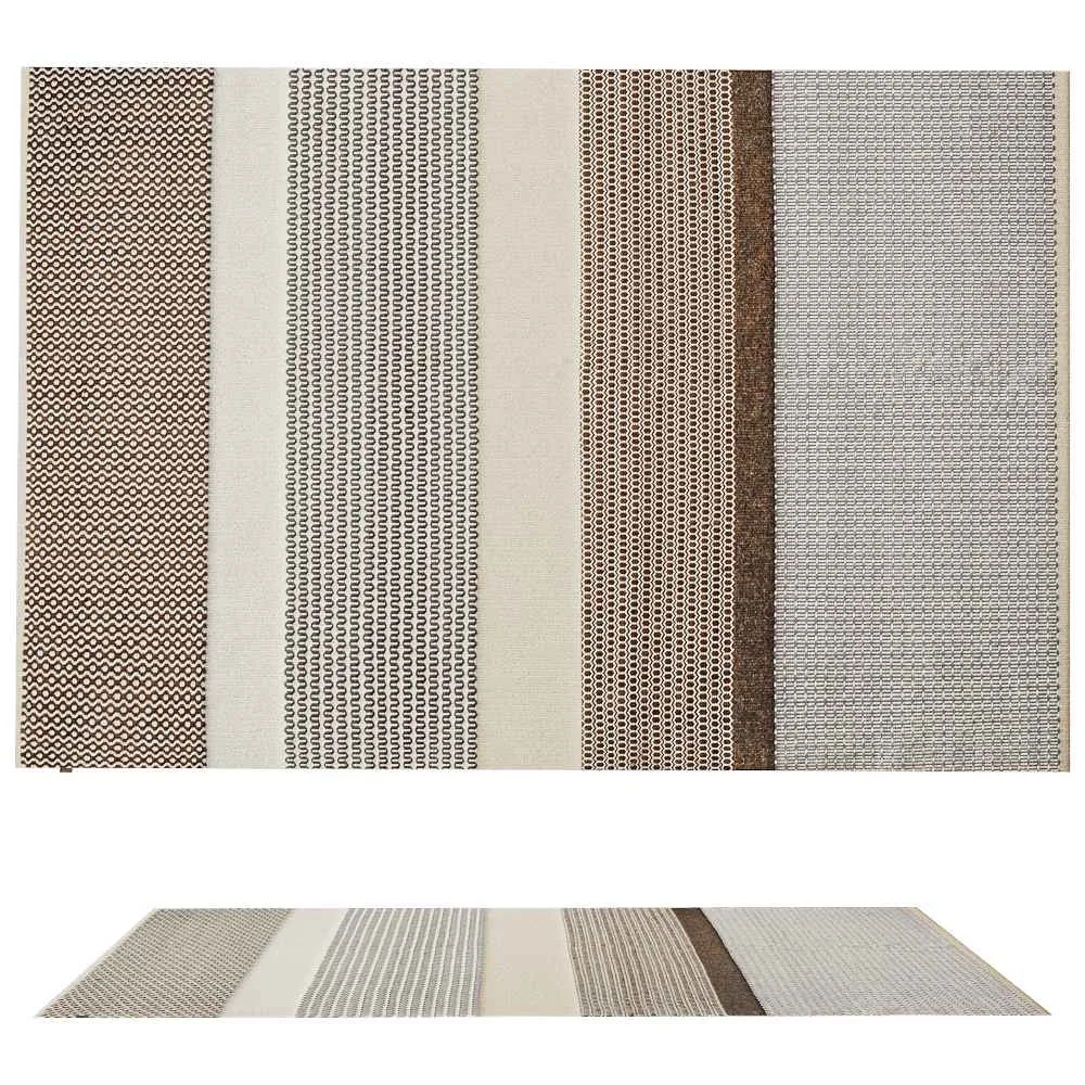 Warli – Rug Grid Khadi 3D Model Warli – Rug Grid Khadi 3D Model