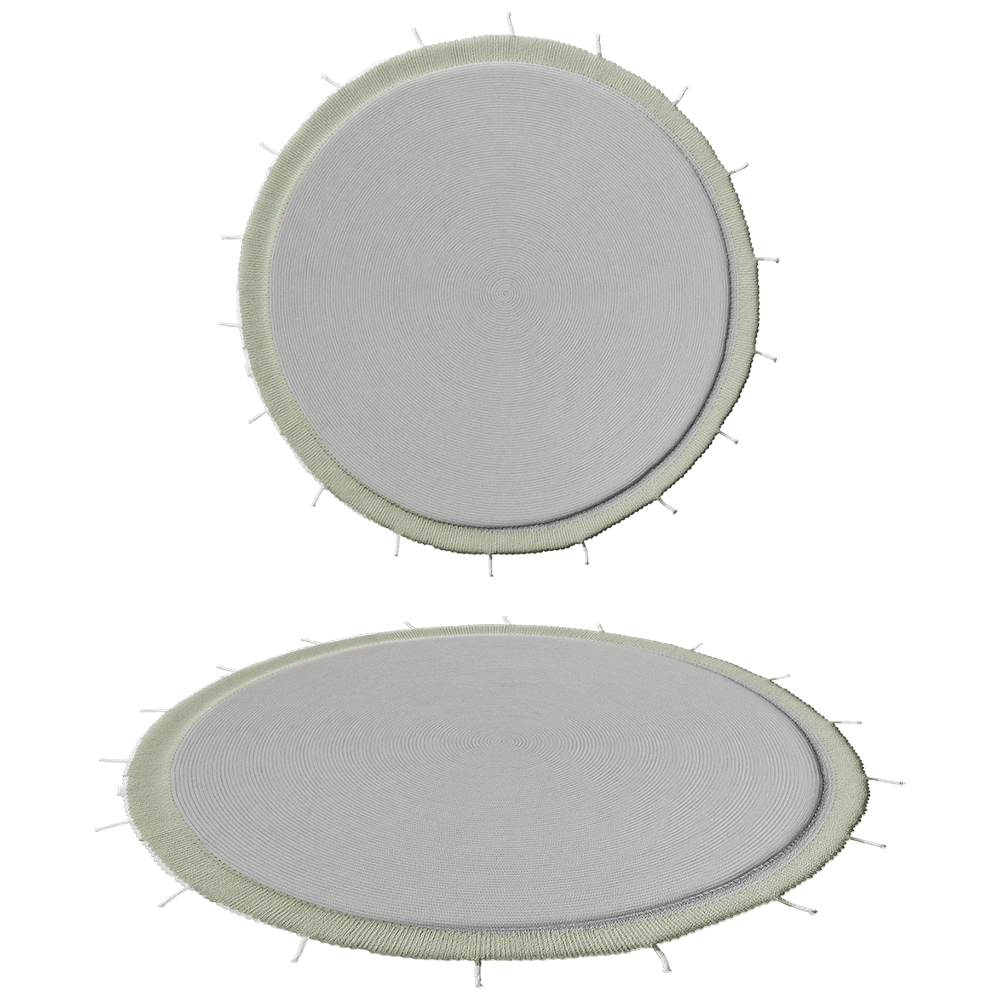 Warli – Rug Pleiadi round 3D Model Warli – Rug Pleiadi round 3D Model