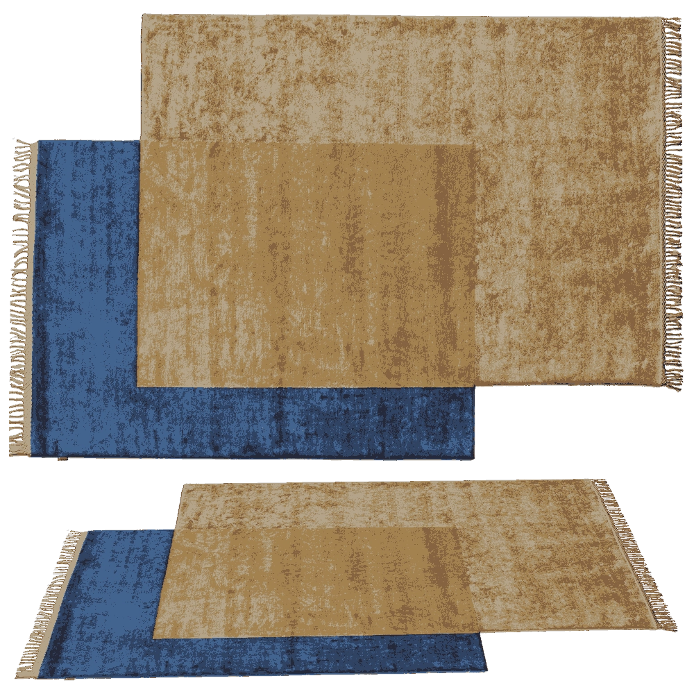 Warli – Rug Rif 3D Model Warli – Rug Rif 3D Model