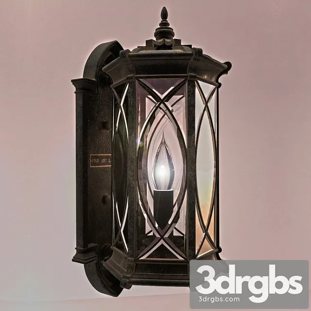 Warwickshire Outdoor Wall Mount 3D Model Download